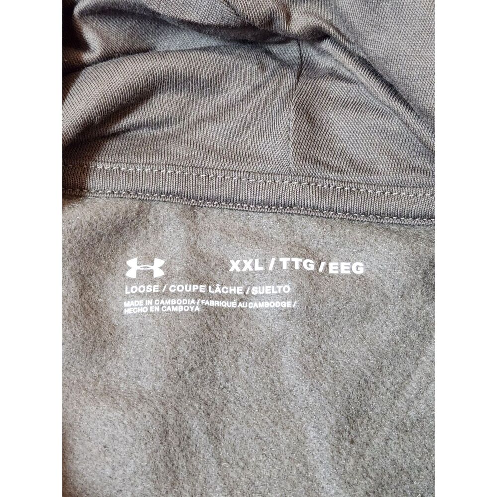 Under Armour Pullover Hoodie Men's Size XXL 2XL Slate Gray NWT - Picture 11 of 11